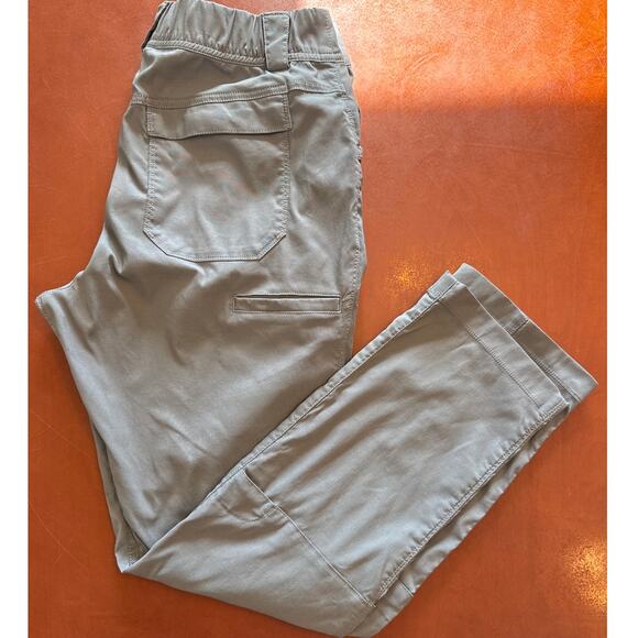 Duluth Dry on the Fly Slim Leg Pants Light Gray Quick Dry UPF 50 Women’s 8x29 - Picture 2 of 8